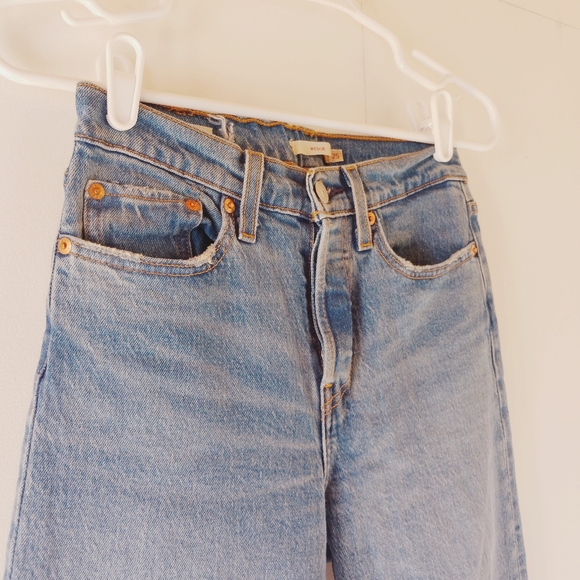 Levi's Premium women's Wedgie straight size 25 - Picture 3 of 16